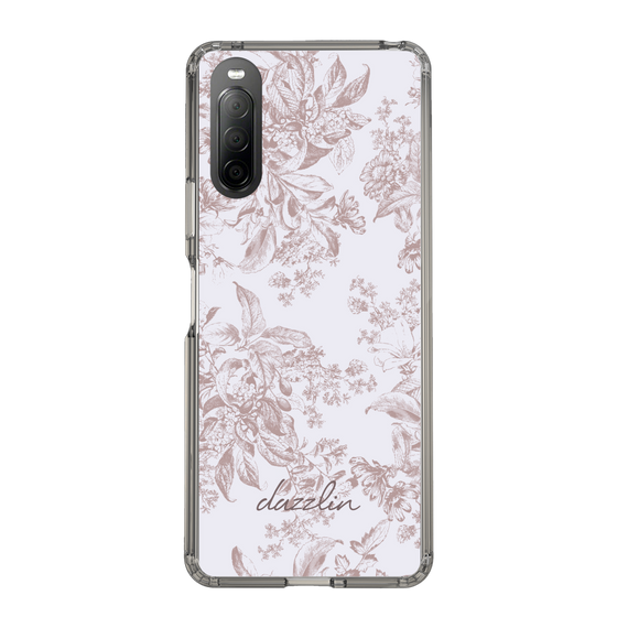 Slim Protection Case［ dazzlin - ToneFlower - Pink ］