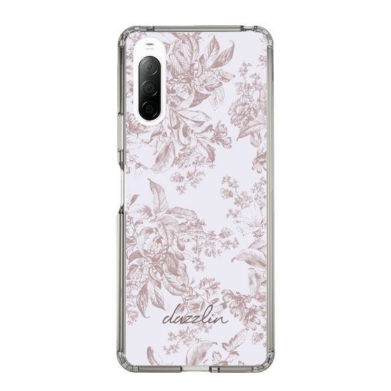 Slim Protection Case［ dazzlin - ToneFlower - Pink ］