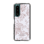 Slim Protection Case［ dazzlin - ToneFlower - Pink ］
