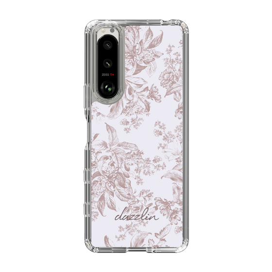 Slim Protection Case［ dazzlin - ToneFlower - Pink ］