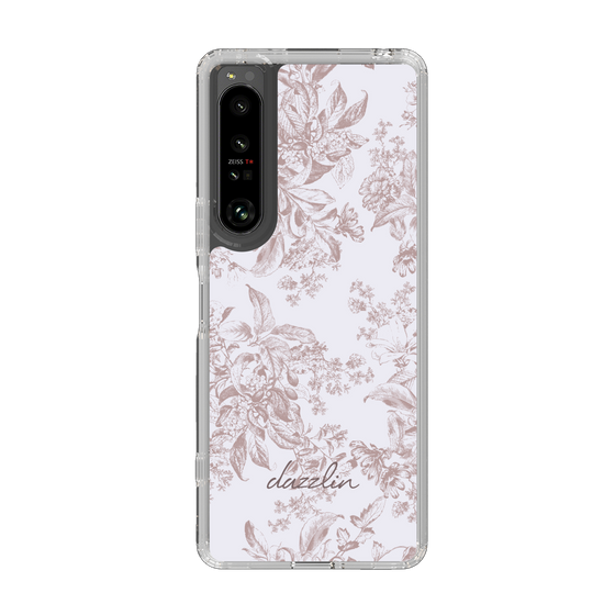 Slim Protection Case［ dazzlin - ToneFlower - Pink ］