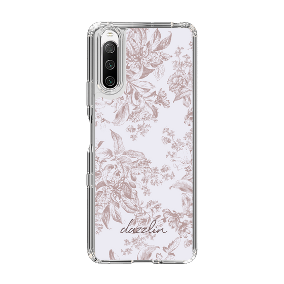 Slim Protection Case［ dazzlin - ToneFlower - Pink ］