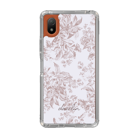 Slim Protection Case［ dazzlin - ToneFlower - Pink ］