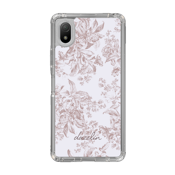 Slim Protection Case［ dazzlin - ToneFlower - Pink ］