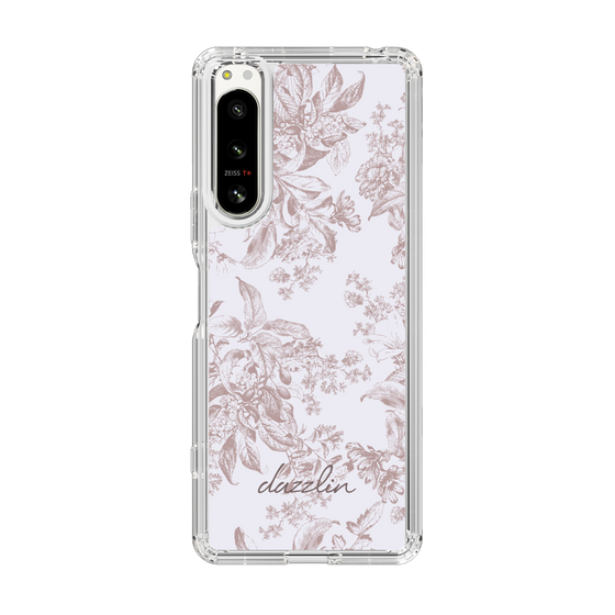 Slim Protection Case［ dazzlin - ToneFlower - Pink ］