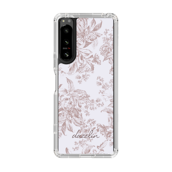 Slim Protection Case［ dazzlin - ToneFlower - Pink ］