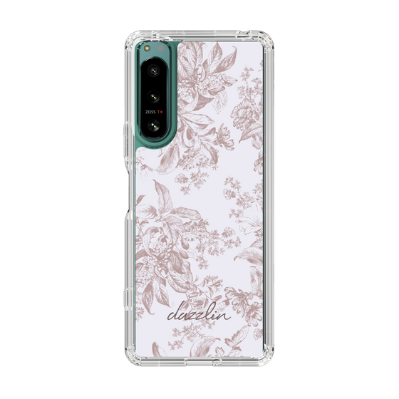 Slim Protection Case［ dazzlin - ToneFlower - Pink ］