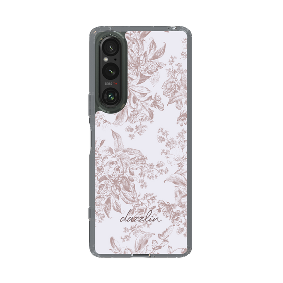 Slim Protection Case［ dazzlin - ToneFlower - Pink ］