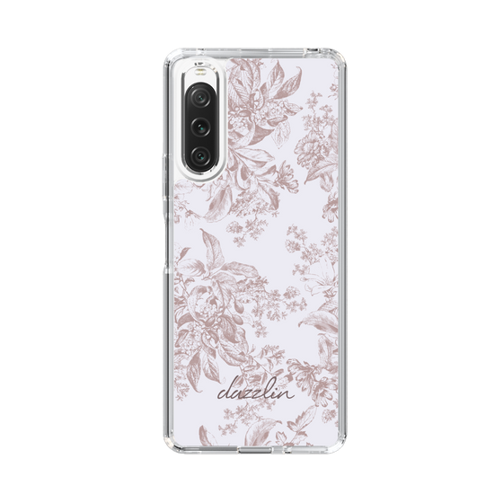 Slim Protection Case［ dazzlin - ToneFlower - Pink ］