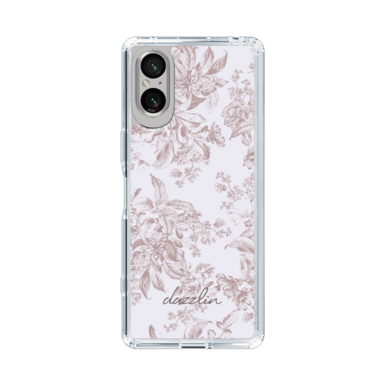 Slim Protection Case［ dazzlin - ToneFlower - Pink ］