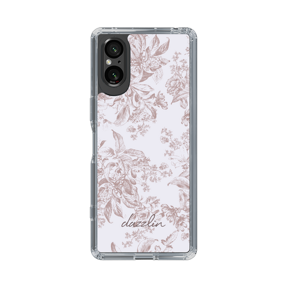 Slim Protection Case［ dazzlin - ToneFlower - Pink ］