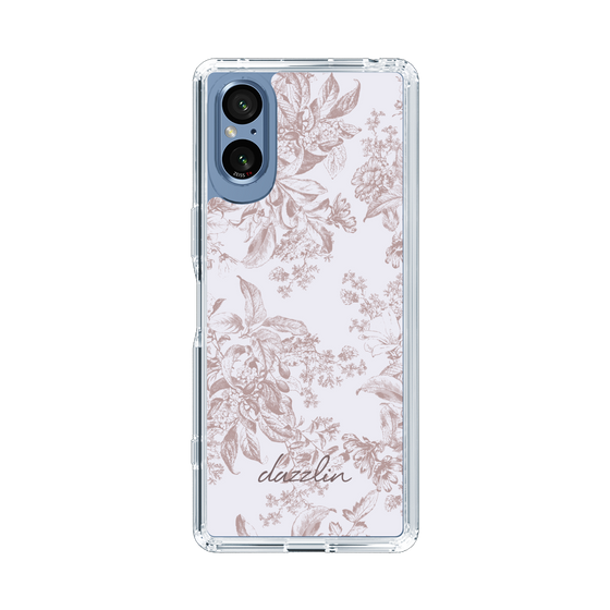 Slim Protection Case［ dazzlin - ToneFlower - Pink ］