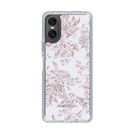 Slim Protection Case［ dazzlin - ToneFlower - Pink ］