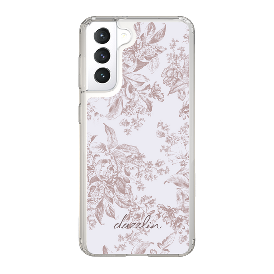 Slim Protection Case［ dazzlin - ToneFlower - Pink ］