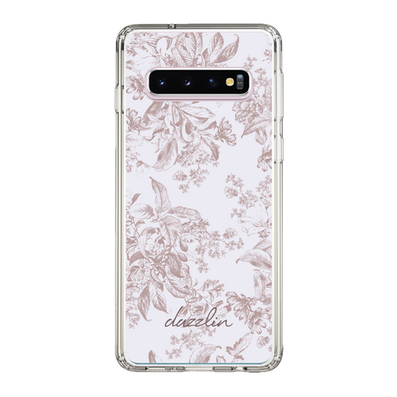 Slim Protection Case［ dazzlin - ToneFlower - Pink ］