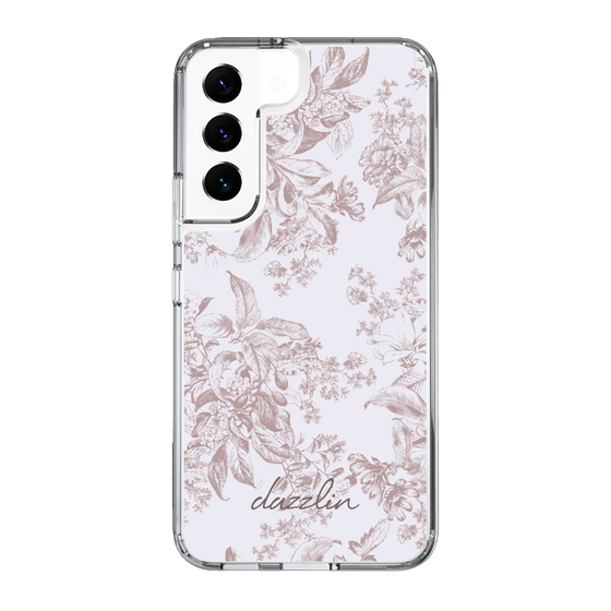 Slim Protection Case［ dazzlin - ToneFlower - Pink ］