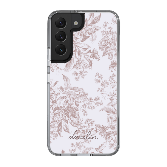 Slim Protection Case［ dazzlin - ToneFlower - Pink ］