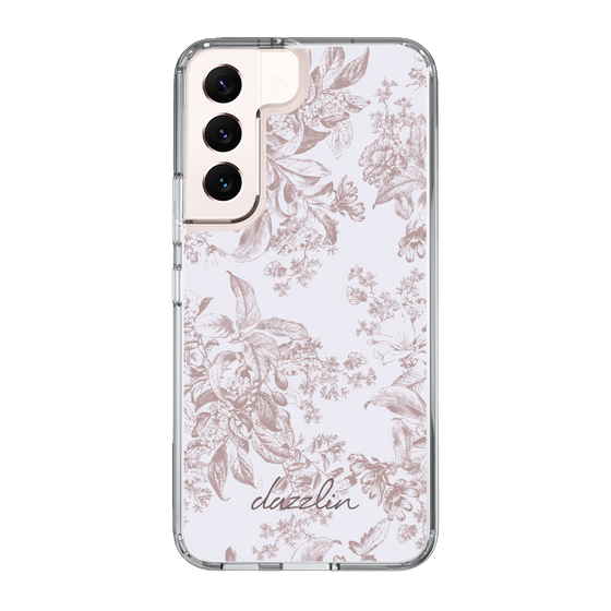 Slim Protection Case［ dazzlin - ToneFlower - Pink ］