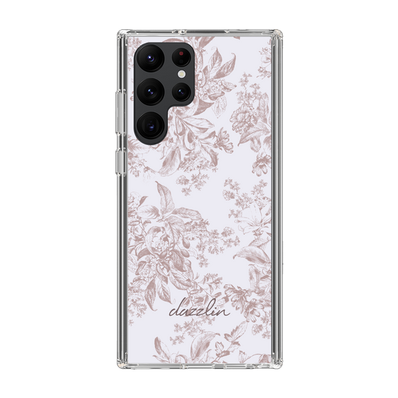 Slim Protection Case［ dazzlin - ToneFlower - Pink ］