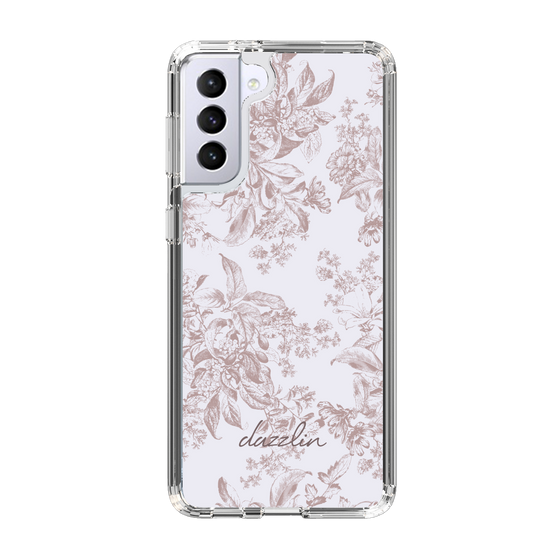 Slim Protection Case［ dazzlin - ToneFlower - Pink ］