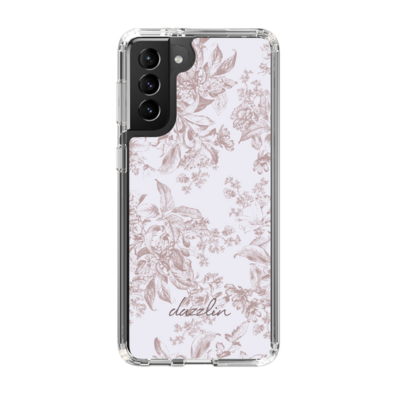 Slim Protection Case［ dazzlin - ToneFlower - Pink ］
