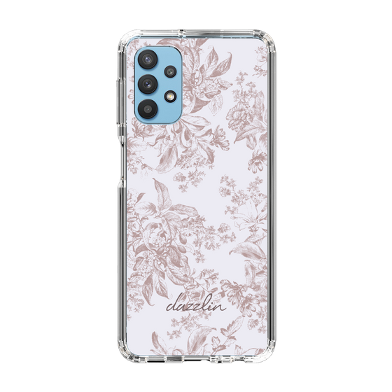 Slim Protection Case［ dazzlin - ToneFlower - Pink ］