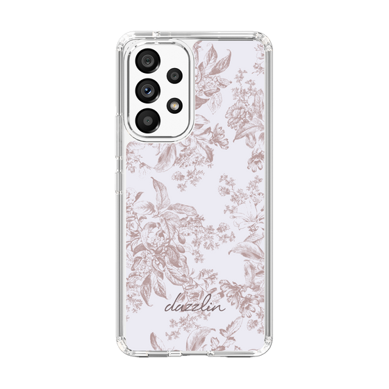 Slim Protection Case［ dazzlin - ToneFlower - Pink ］