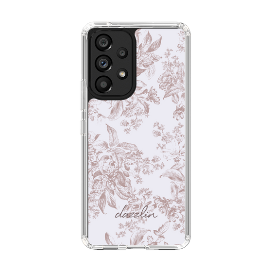 Slim Protection Case［ dazzlin - ToneFlower - Pink ］