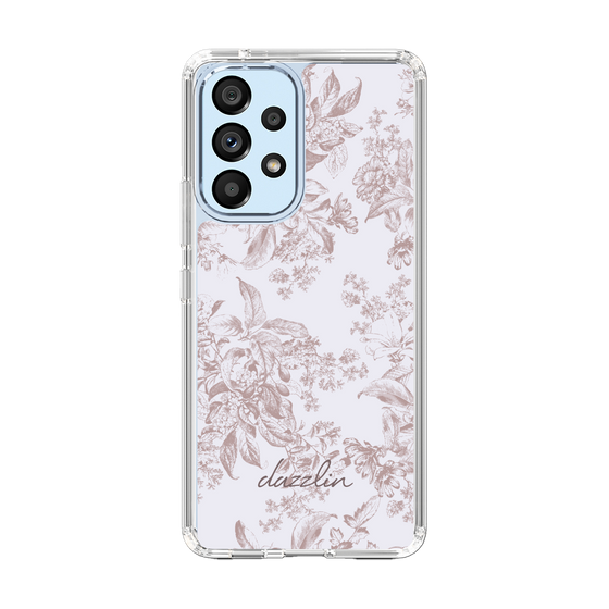 Slim Protection Case［ dazzlin - ToneFlower - Pink ］