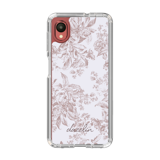 Slim Protection Case［ dazzlin - ToneFlower - Pink ］