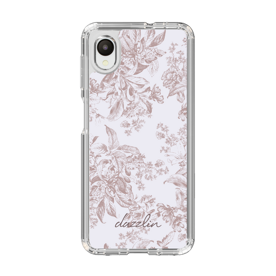Slim Protection Case［ dazzlin - ToneFlower - Pink ］