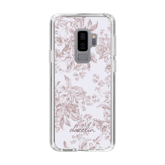 Slim Protection Case［ dazzlin - ToneFlower - Pink ］