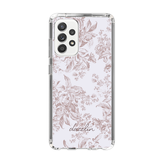 Slim Protection Case［ dazzlin - ToneFlower - Pink ］