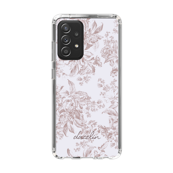 Slim Protection Case［ dazzlin - ToneFlower - Pink ］