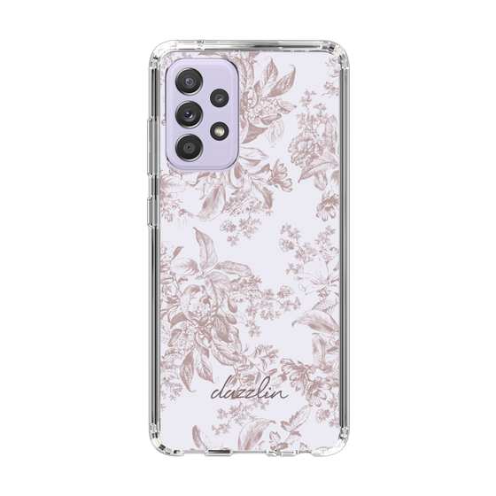 Slim Protection Case［ dazzlin - ToneFlower - Pink ］