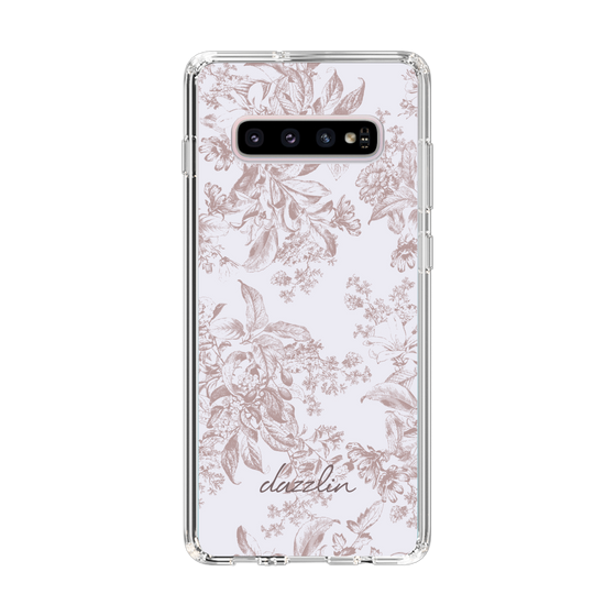 Slim Protection Case［ dazzlin - ToneFlower - Pink ］