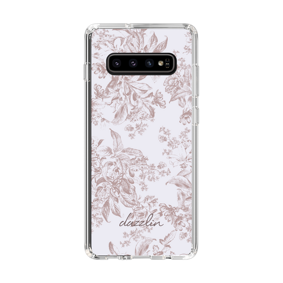 Slim Protection Case［ dazzlin - ToneFlower - Pink ］