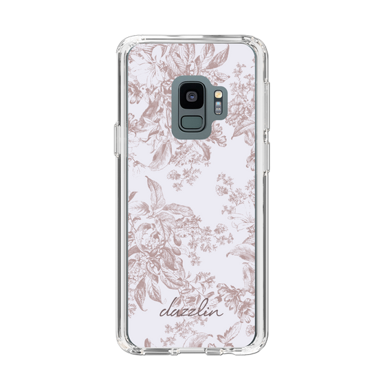 Slim Protection Case［ dazzlin - ToneFlower - Pink ］