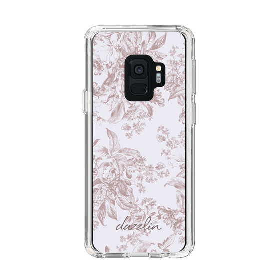 Slim Protection Case［ dazzlin - ToneFlower - Pink ］