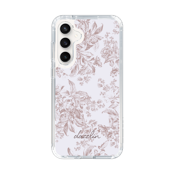 Slim Protection Case［ dazzlin - ToneFlower - Pink ］