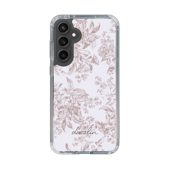 Slim Protection Case［ dazzlin - ToneFlower - Pink ］