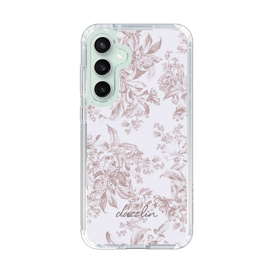 Slim Protection Case［ dazzlin - ToneFlower - Pink ］