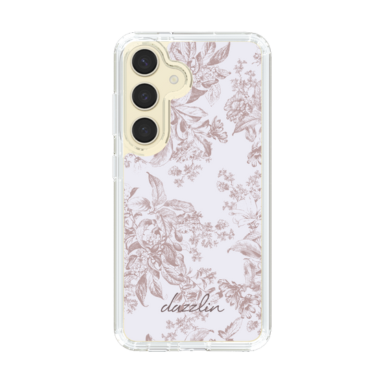 Slim Protection Case［ dazzlin - ToneFlower - Pink ］