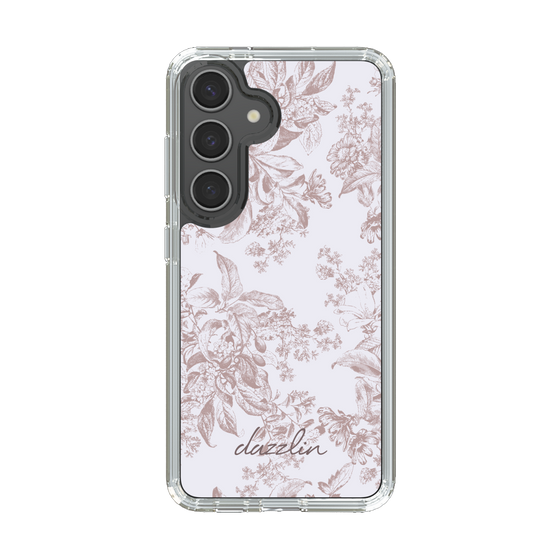 Slim Protection Case［ dazzlin - ToneFlower - Pink ］