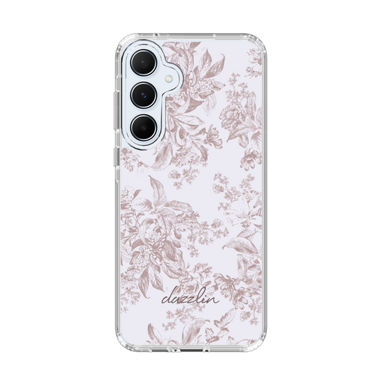 Slim Protection Case［ dazzlin - ToneFlower - Pink ］