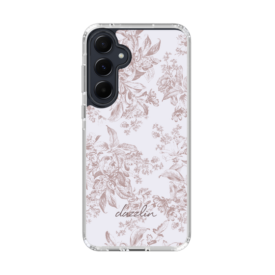 Slim Protection Case［ dazzlin - ToneFlower - Pink ］