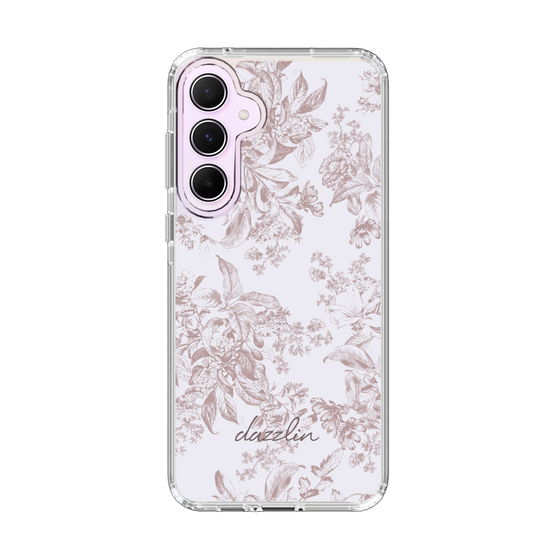Slim Protection Case［ dazzlin - ToneFlower - Pink ］