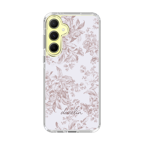 Slim Protection Case［ dazzlin - ToneFlower - Pink ］
