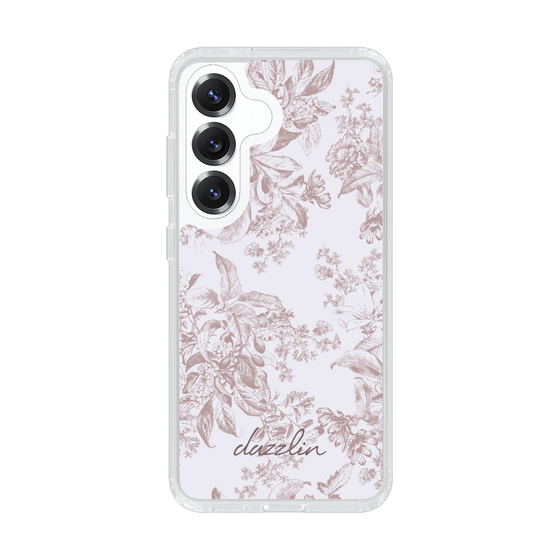 Slim Protection Case［ dazzlin - ToneFlower - Pink ］