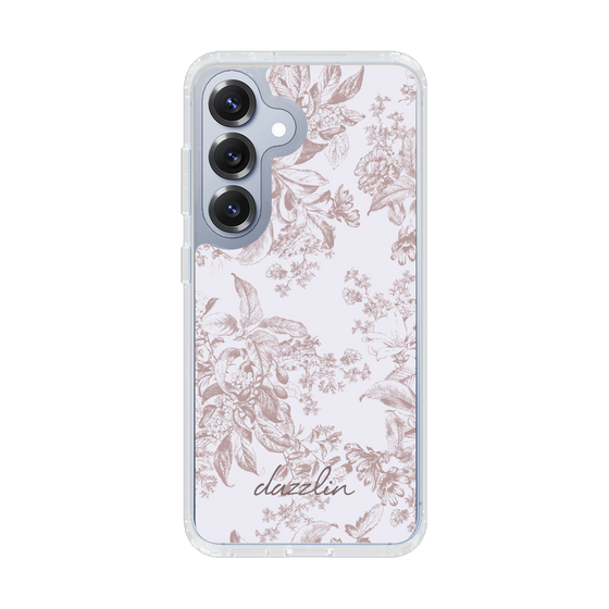 Slim Protection Case［ dazzlin - ToneFlower - Pink ］